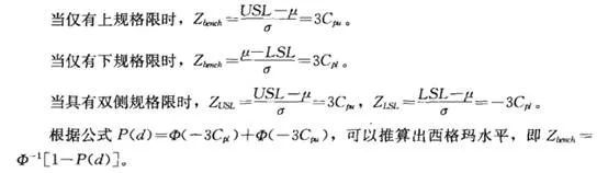 六西格瑪項(xiàng)目測(cè)量階段：過(guò)程能力分析